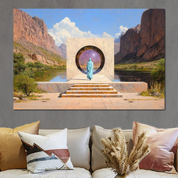 Portal to Infinite Horizons - NicheCanvas