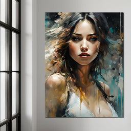 Female Portrait 0026 - Vizahn Burger - NicheCanvas