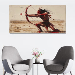 Desert Archers Fierce Stance - NicheCanvas