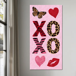 Wild Love Safari XOXO Style - NicheCanvas