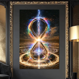 Boundless Resonance of the Celestial Loop - NicheCanvas