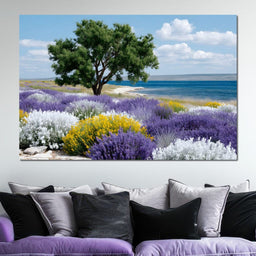 Coastal Meadow Lavender Tree - NicheCanvas
