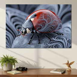 Lady of Patterns - TooplesArt - NicheCanvas