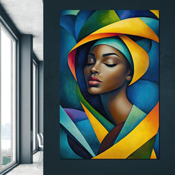 Portrait of Peace - TooplesArt - NicheCanvas