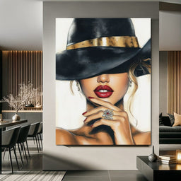 Midnight Allure Elegance - NicheCanvas