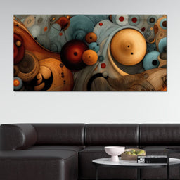 Microcosm Swirl - TooplesArt - NicheCanvas