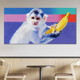 Playful Primate Delight - NicheCanvas