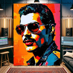 Freddie Mercury - Johanjjf - NicheCanvas