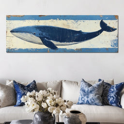 Glorious Whale - NicheCanvas