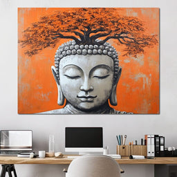 Buddha Tranquility Tree Spirit - NicheCanvas