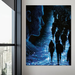 The Collective Walk of Digital Ghosts - NicheCanvas