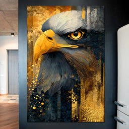 Golden Majesty of Flight - NicheCanvas