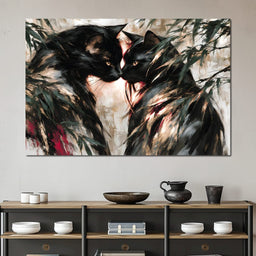 Quiet Moments Shared Between Shadows - NicheCanvas