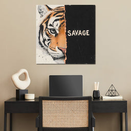 Fierce Wilderness Echo - NicheCanvas