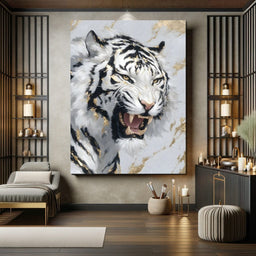 Wild Majesty Roaring Power - NicheCanvas