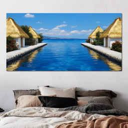 Bungalows By The Sea Retreat - NicheCanvas