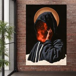 The Silent Observer Of Galactic Dust - NicheCanvas