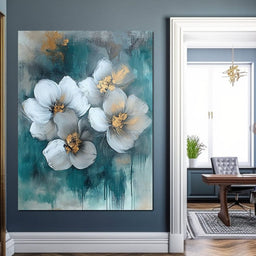 Floral Symphony Harmony - Wildrose Creations - NicheCanvas