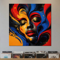 The Face Becomes Emotion - TooplesArt - NicheCanvas