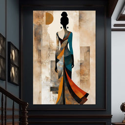 Colorful Modern Art 055 - Johanjjf - NicheCanvas