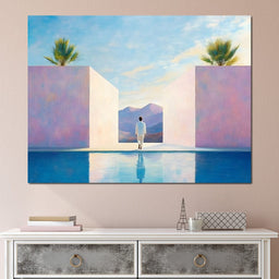 Journey Through Pastel Horizons - NicheCanvas