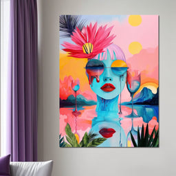 Oasis of Imagination - TooplesArt - NicheCanvas