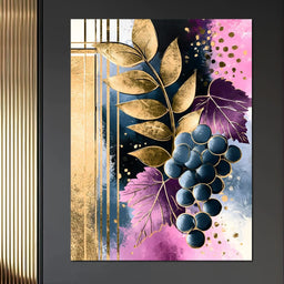 Gilded Harvest Under Painted Skies - NicheCanvas