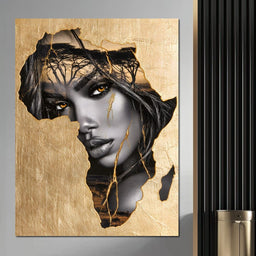 Golden Legacy of the Savannah Soul - NicheCanvas