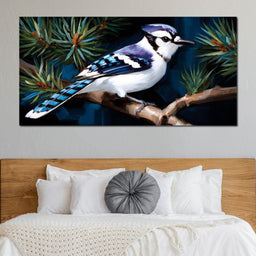 Majestic Flight Amid Pines - NicheCanvas