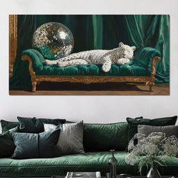 Opulent Disco Dream Leopard - NicheCanvas