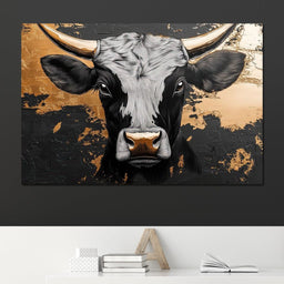 Golden Majesty of the Plains - NicheCanvas