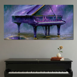 Midnight Sonata For A Glass Galaxy - NicheCanvas