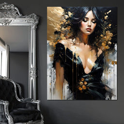 Female Portrait 0056 - Vizahn Burger - NicheCanvas