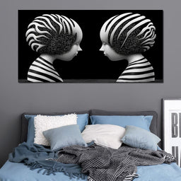 Binary Duality - TooplesArt - NicheCanvas