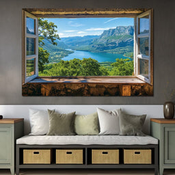 Serenity Vista Panorama - NicheCanvas