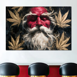 Ancient Sage Of Golden Leaves - NicheCanvas