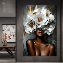 Golden Petals of Grace - Cole Williams - NicheCanvas