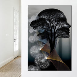 Illusionary Forest Mindscape - NicheCanvas