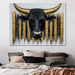 Golden Strength of Majesty - NicheCanvas