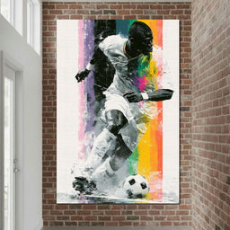 Victory Through The Vibrant Pitch - NicheCanvas