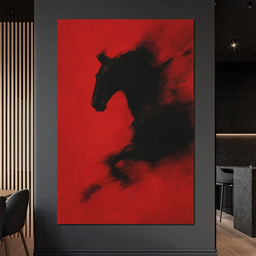 Unbound Spirit Rushing Through Darkness - NicheCanvas