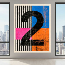 Rhythmic Shapes Of Modern Chaos 2 - NicheCanvas