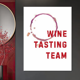 Wine Tasting Team - NicheCanvas