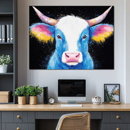 Radiant Bovine - NicheCanvas