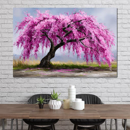 Blush Weeping Cherry Tree - NicheCanvas