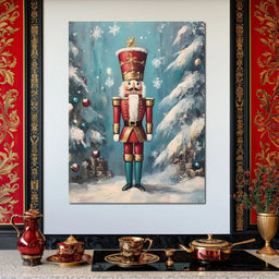 Christmas Nutcracker Wonderland - NicheCanvas