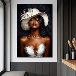 Elegance in Ivory Dreams - NicheCanvas