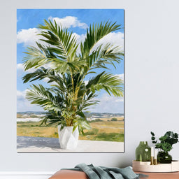 Sunlit Plant - NicheCanvas