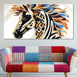 Golden Mane Illusion - Alicia Smith - NicheCanvas