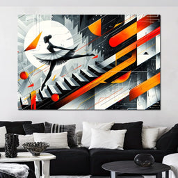 Ballet in the Cosmic Dance - NicheCanvas